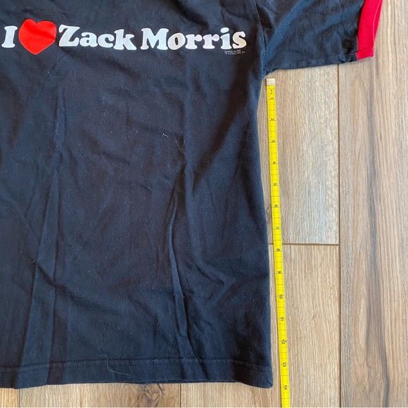 Y2K I Love Zach Morris Saved By The Bell Ringer Tee - Medium - Picture 6 of 6